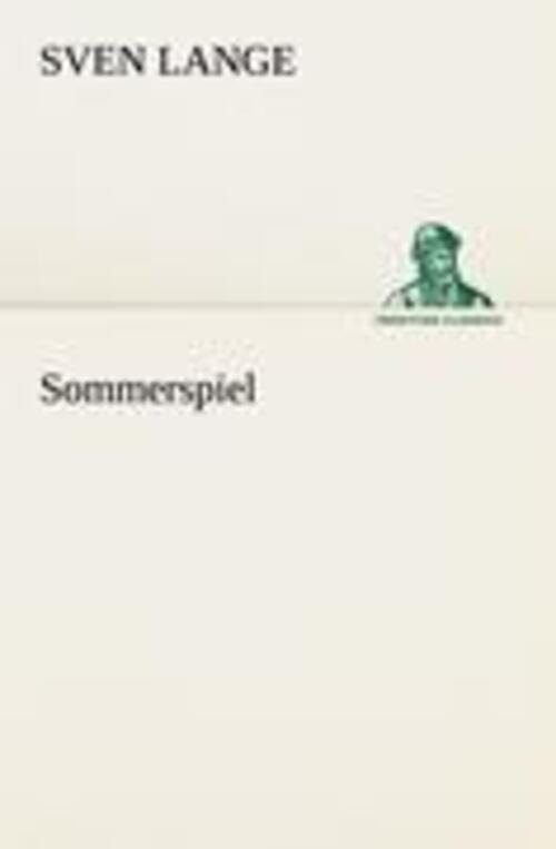 Thumbnail - Sommerspiel | Sven Lange | Deutsch | Taschenbuch | Paperback | 132 S.