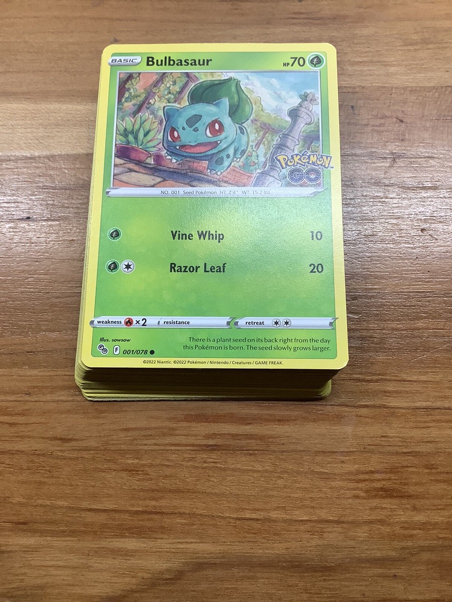 pokemon go cards for sale Lot of 57 Pokemon Go Trading Cards Sword Shield