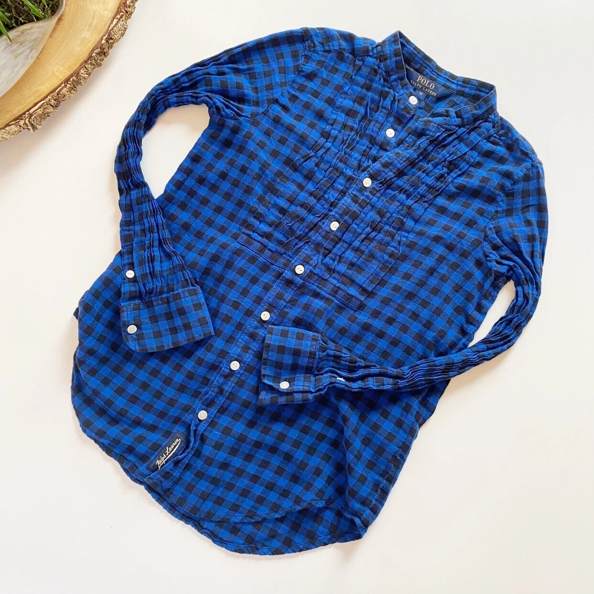 checkered polo for girl