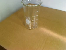 KIMBLE KIMAX 14030-300 300ml GLASS BEAKER TALL FORM BEAKER W/SPOUT (LOT OF 24)