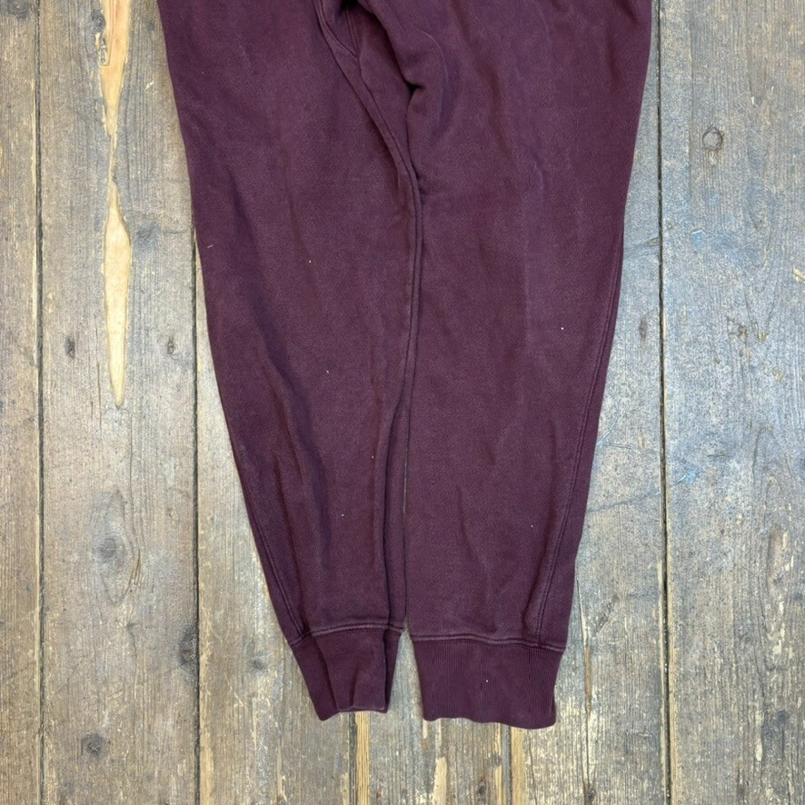 Champion Joggers Mens Reverse Weave Cotton Y2K Vintage Track Pants, Red, Large image 7