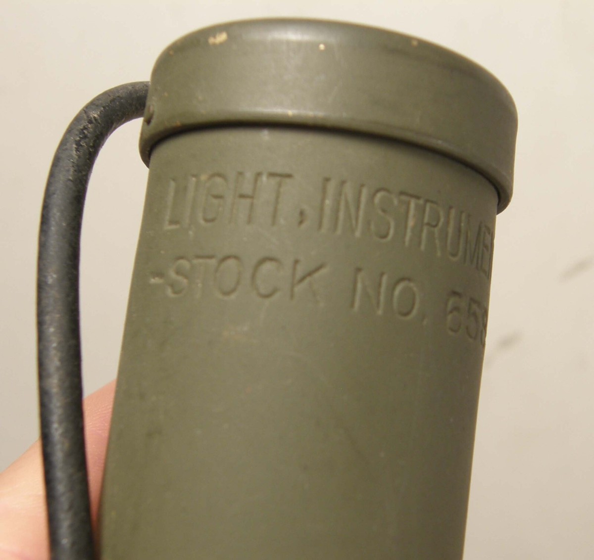 VINTAGE US ARMY MILITARY LIGHT INSTRUMENT M30 STOCK #6584307 | eBay