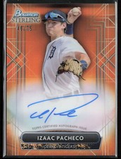 2022 Bowman Sterling #d/75 #PA-IP Izaac Pacheco