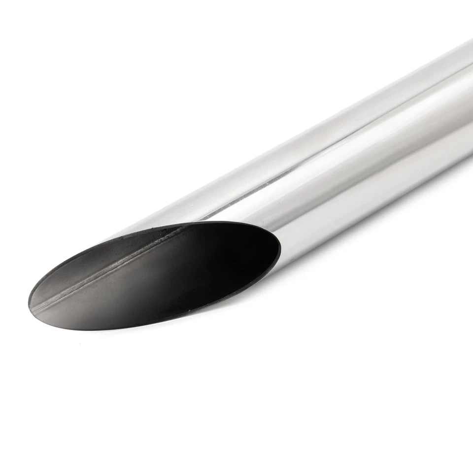 Tubo de escape pulido para Yamaha V Star 1100 XVS1100 A Classic Custom Silverado Foto 3 de 4