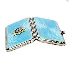 Antique Imperial Royalty Order General Suvorov Guilloche Silver Cigarette Case