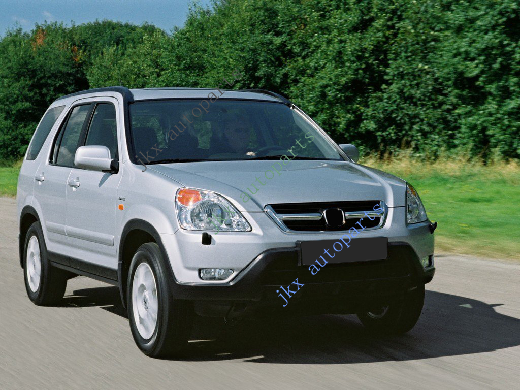 Front & Rear Bumper Cover Set For 2002-2004 Honda CR-V (USA Built) - Textured Finish, Pair 3 thumbnail image