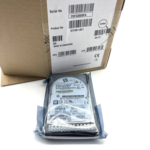 NEW HPE 872481-B21 872738-001 1.8TB SAS 10K 12Gb/s 2.5" SC 512E HDD Hard Drive - Picture 4 of 4