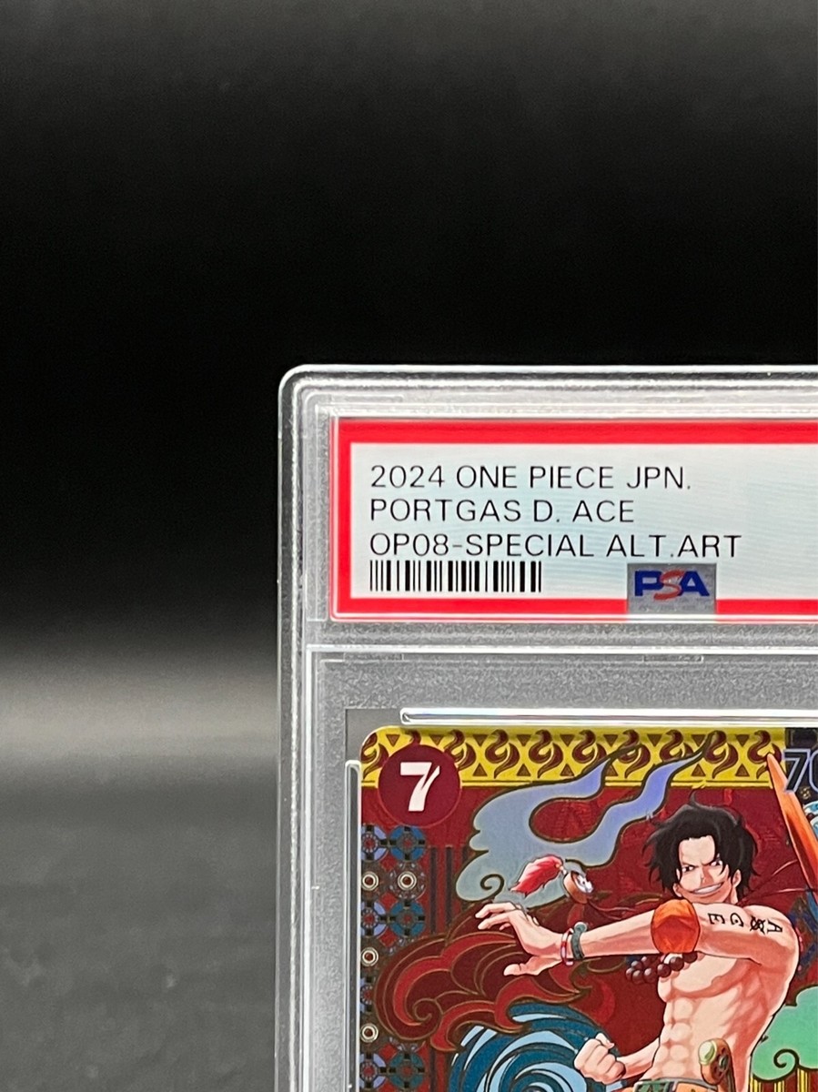 PSA 10 Ace OP02-013 SR SP Alt Art Two Legends OP-08 ONE PSA 10 Ace OP02-013 SR SP Alt Art Two Legends OP-08 ONE