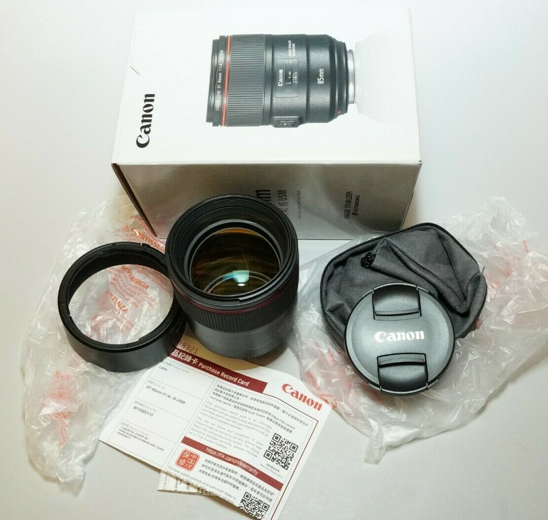 Canon EF 85mm f/1.4L IS USM レンズ