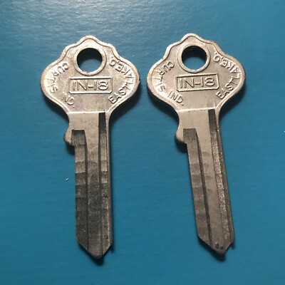 Curtis  Brand IN18  key blank IN-18   set of 2