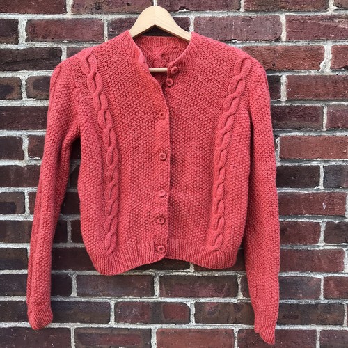 Vintage Hand Knit By Grandma Burnt 