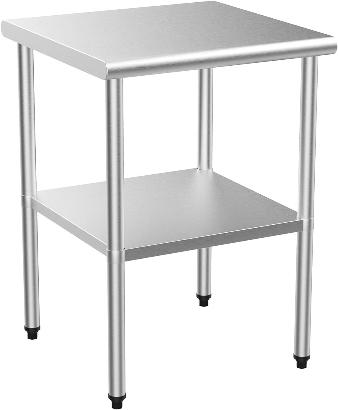 Heavy Duty 24'' x 24'' Stainless Steel Kitchen Prep Table Commercial Workbench