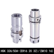 HSK32A HSK40A HSK50A ER SK Tool Holder Collet Chuck ER16-ER32 SK10-SK16 CNC