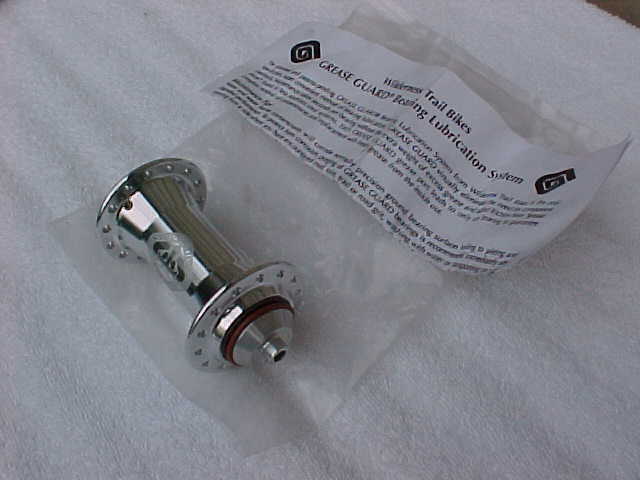 WTB Grease Guard Front Hub Wilderness Trail Bikes Potts WTB Grease Guard Front Hub Wilderness Trail Bikes Potts