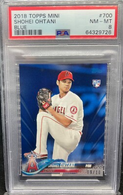 その他 2018 Topps Shohei Ohtani RC Blue PSA その他 2018 Topps Shohei Ohtani RC Blue PSA 2018 Topps Shohei