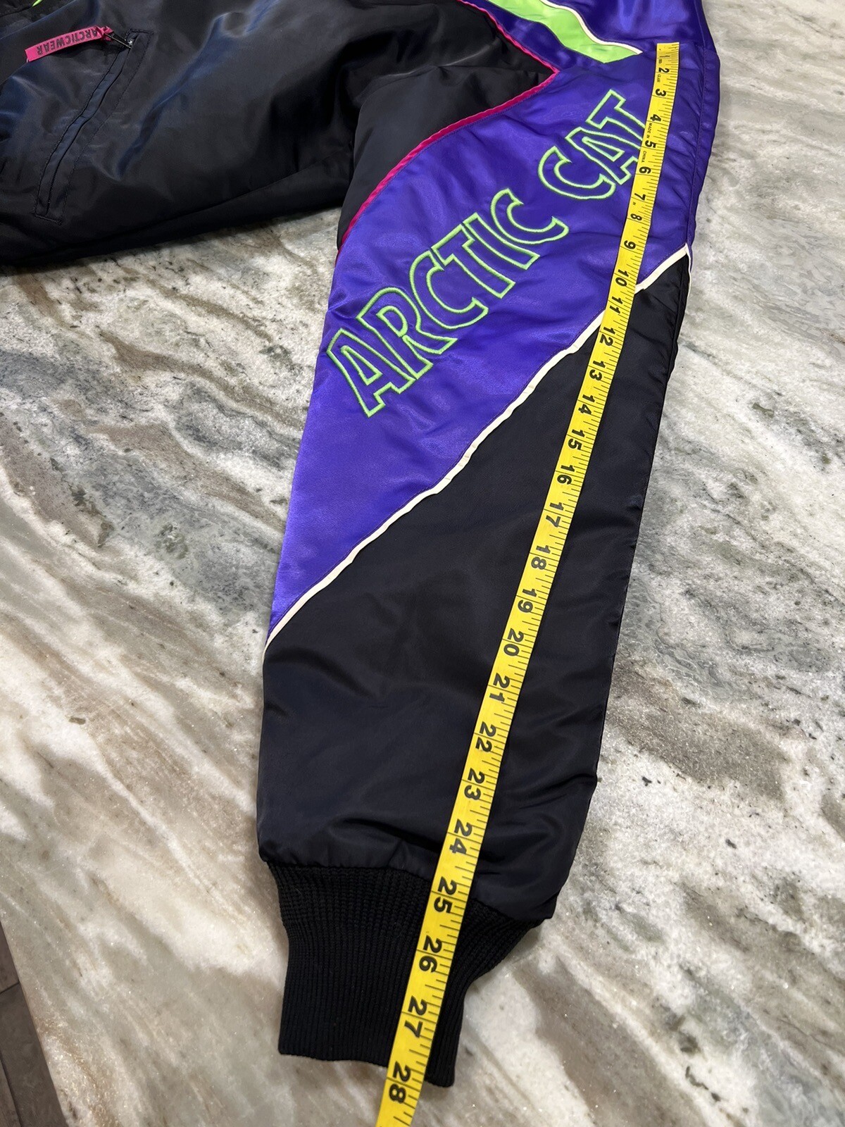 Arctic Cat Vintage 90s Arcticwear 2in1 Snowmobile Ski Racing Jacket M