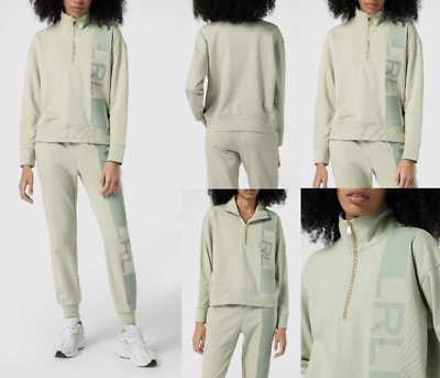 LAUREN RALPH LAUREN Sweat Jacket Zip Jacket Sweatshirt Sweater Jumper Pullover L