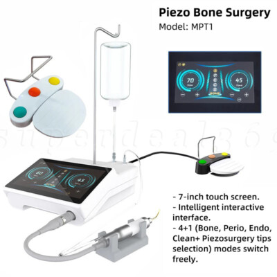 Dental Piezosurgery Bone Cutting Machine Ultrasurgery Device Touch Screen ns