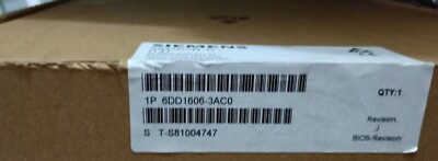 NEW SIEMENS 6DD1606-3AC0 SIMADYN D I/O SUBMODULE One Year Warranty #
