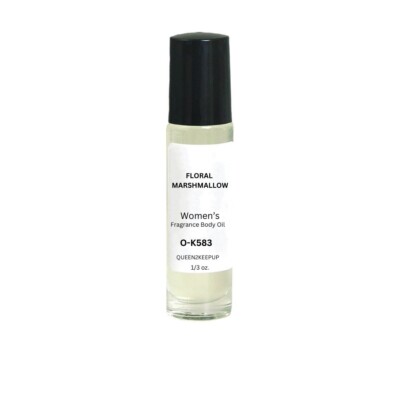 Floral Marshmallow (Women) Body Oil 10 ml Fragrance All Natural 1/3 oz Roll-On 