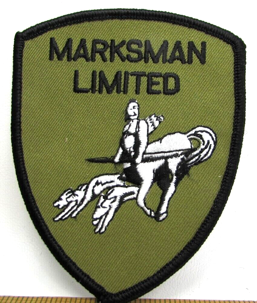 Marksman Limited Shoulder Jacket Patch Kingston Jamaica Security Guard Services eBay