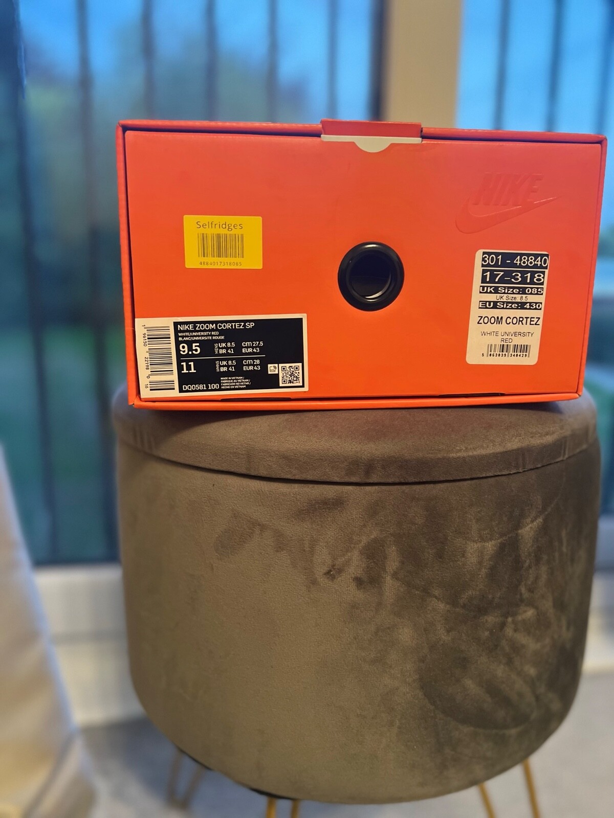 SACAI X NIKE Taglia UK 8.5 Nike Cortez 4.0 x sacai OG 2022