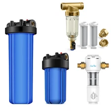 4.5" Big Blue Whole House Pre-Water Filter Housing for Water Filtration System