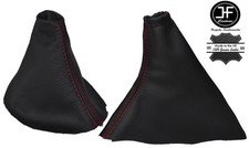 ROT FADEN SCHALTSACK HANDBREMSMANSCHTE LEDER F?R LAND ROVER FREELANDER II