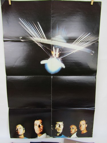 Lot 8 VTG Star Trek The Motion Picture Poster 1979 & 1990s Magazine Fold Outs - Picture 2 of 18
