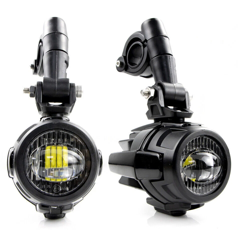 Faros antiniebla de conducción puntuales luces auxiliares para BMW R1200GS F800GS F700GS F650 K1600 Foto 2 de 4