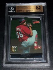 BGS 9.5 Gem Mint Rc Rick Ankiel Rookie 1999 Ultimate Victory 145 (FREE SHIPPING)