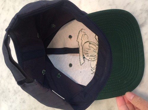Vintage BODY GLOVE Blue Green 40 Years Built For Life Skate Surf Adjustable Cap - Picture 4 of 5