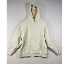 Wild Fable Women's Cream Heathered Fleece Hoodie Pullover Size S