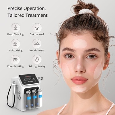 Pro Hydro Dermabrasion Machine Facial Skin Glowing Rejuvenation Care Salon Grade