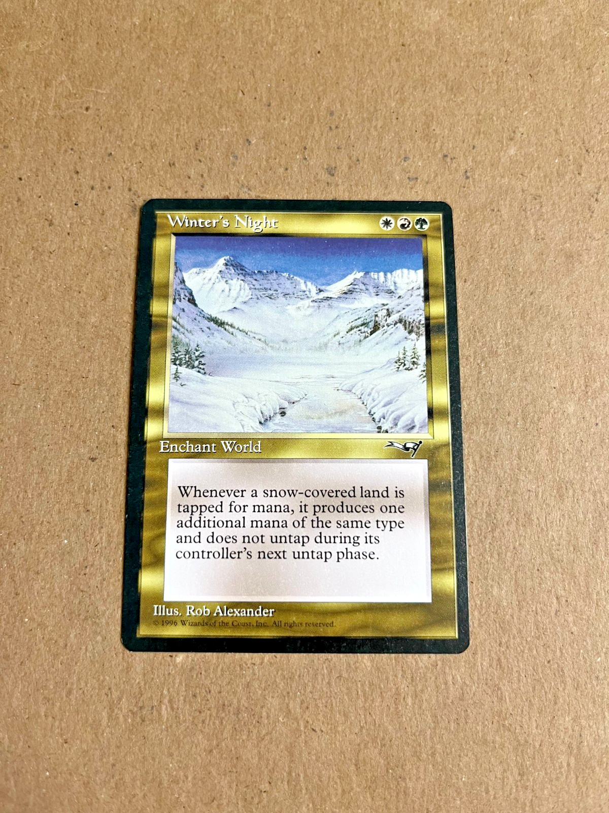 MTG Alliances Winter's Night
