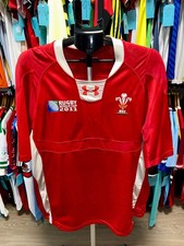 AUTHENTIC Under Armour Wales Rugby 2011 Home Jersey - Men (2XL)