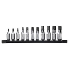 Milwaukee 48-22-9543 11pc 3/8 in Drive Metric Hex Bit Socket Set