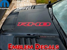 Ram 1500 Rho Hood Decal Inner Letter Inserts Overlay 2025 2026 Ram 1500 Rho Hood Decal Inner Letter Inserts Overlay 2025 2026