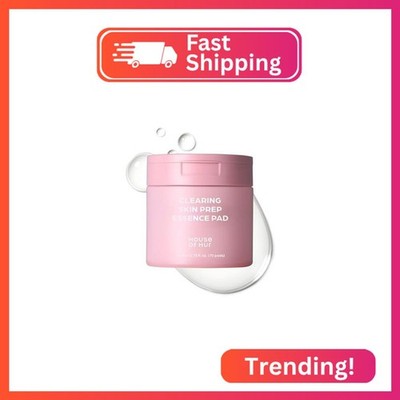 House of Hur Clearing Skin Prep Essence Pads   Fungal Acne Safe AHA BHA PHA Exfo