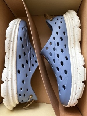 Kane Revive Recovery Men s 9 (Wmns 11) Brand New In Box Blue Pebble Soft White