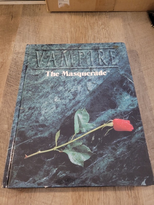 Vampire the Masquerade, White Wolf 1e, World of Darkness, Rpg, Good