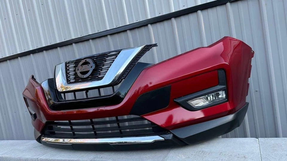 !!️SIN ENVÍO!!️ PARACHOQUES DELANTERO NISSAN ROGUE ROJO METÁLICO 2017 2018 2019 2020 Foto 2 de 3