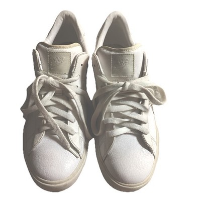 NIKE MEN WHITE BRS AWESOME SNEAKERS. 318333-114  SIZ: US 9 UK : 8.EUB 42.5.
