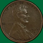 1927-D Lincoln Wheat Cent Extremely Fine XF Coin #33659