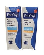 2 Pack PanOxyl Acne Foaming Wash - 5.5oz MAXIMUM STRENGTH