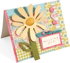 Fustelle Big Shot Sizzix Bigz Fiore, Albero (Ribaltabile)