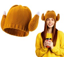 Toulite Turkey Leg Hat Adults Size, 1 Pcs Thanksgiving Adults, Legs