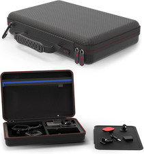 Action Camera Carrying Case - Large, 12X8X2.5 Inches