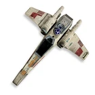 1995 Star Wars POTF X-Wing Fighter Kenner Electronic Ship 14in Display