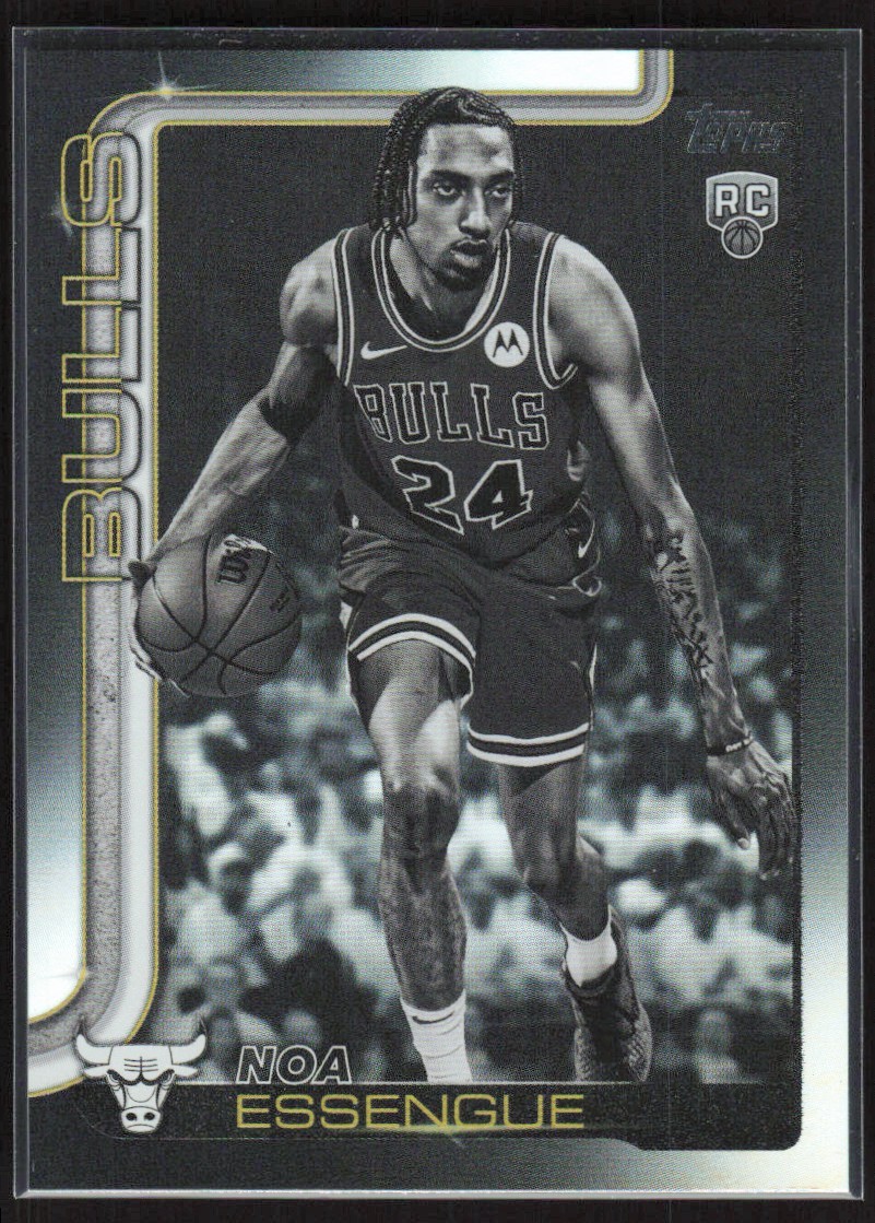 2025-26 Topps Blackout Noa Essengue Rookie Chicago Bulls #212
